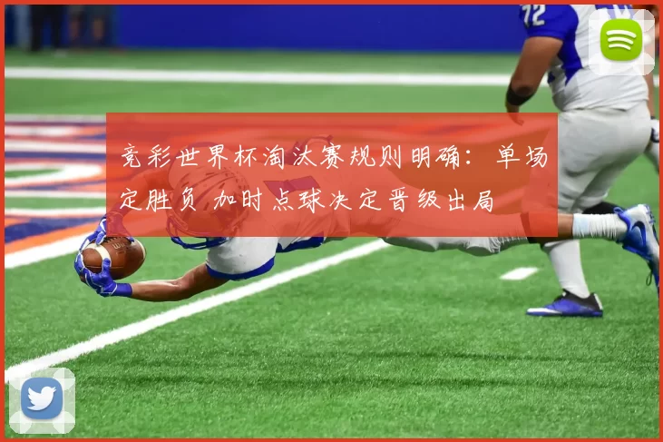 竞彩世界杯淘汰赛规则明确:单场定胜负 加时点球决定晋级出局