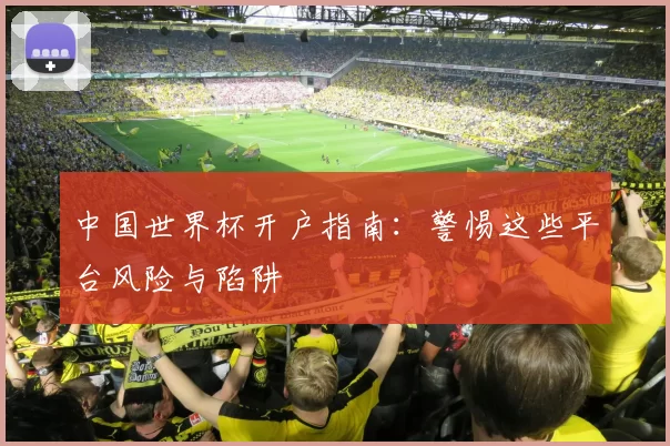中国世界杯开户指南:警惕这些平台风险与陷阱